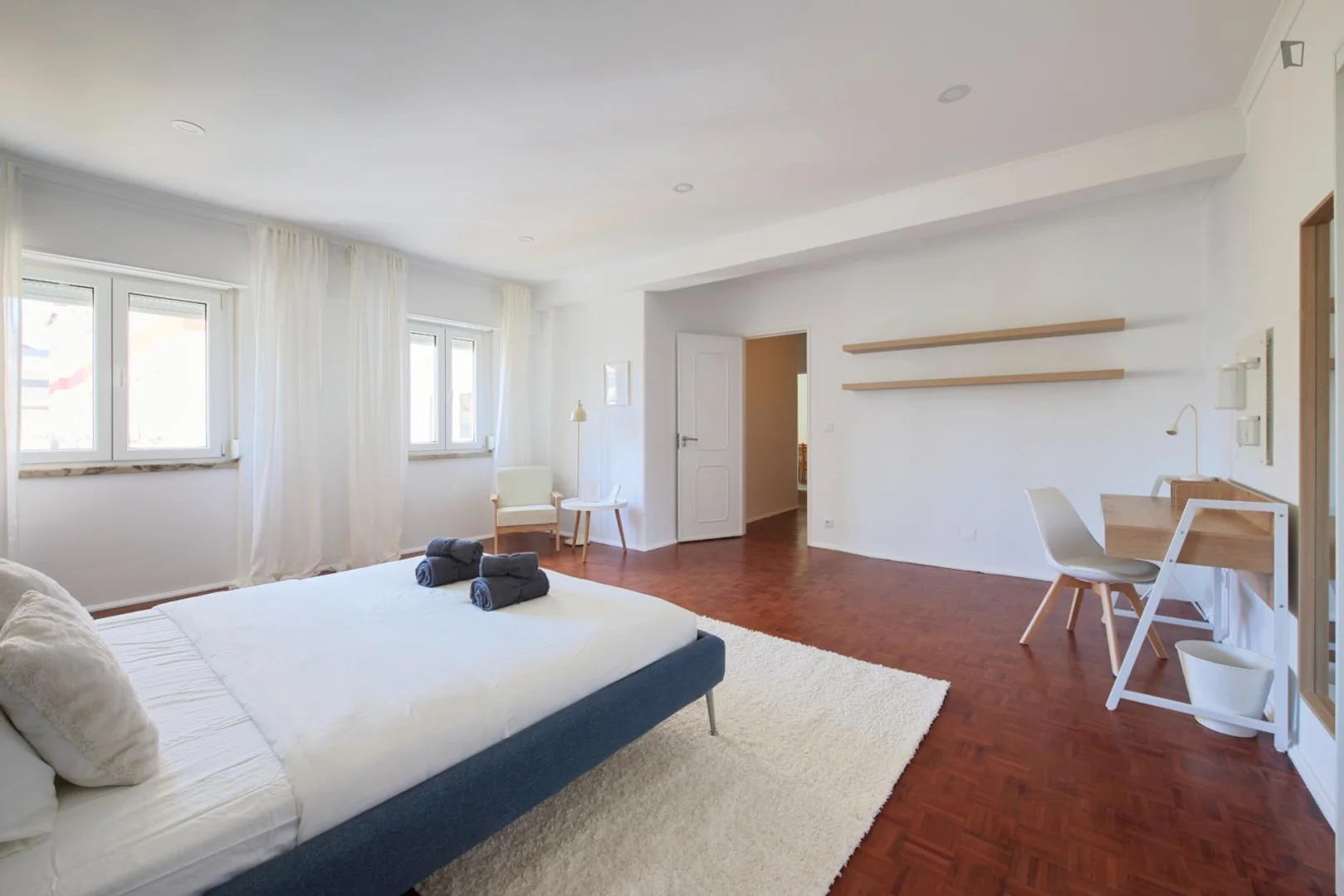 Chambre à louer dans un appartement d'étudiant à , entièrement meublée
