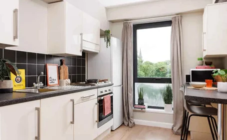 Habitación privada en residencia en 36 Chalmers St, Edinburgh EH3 9FE, United Kingdom, imagen 22 de 22
