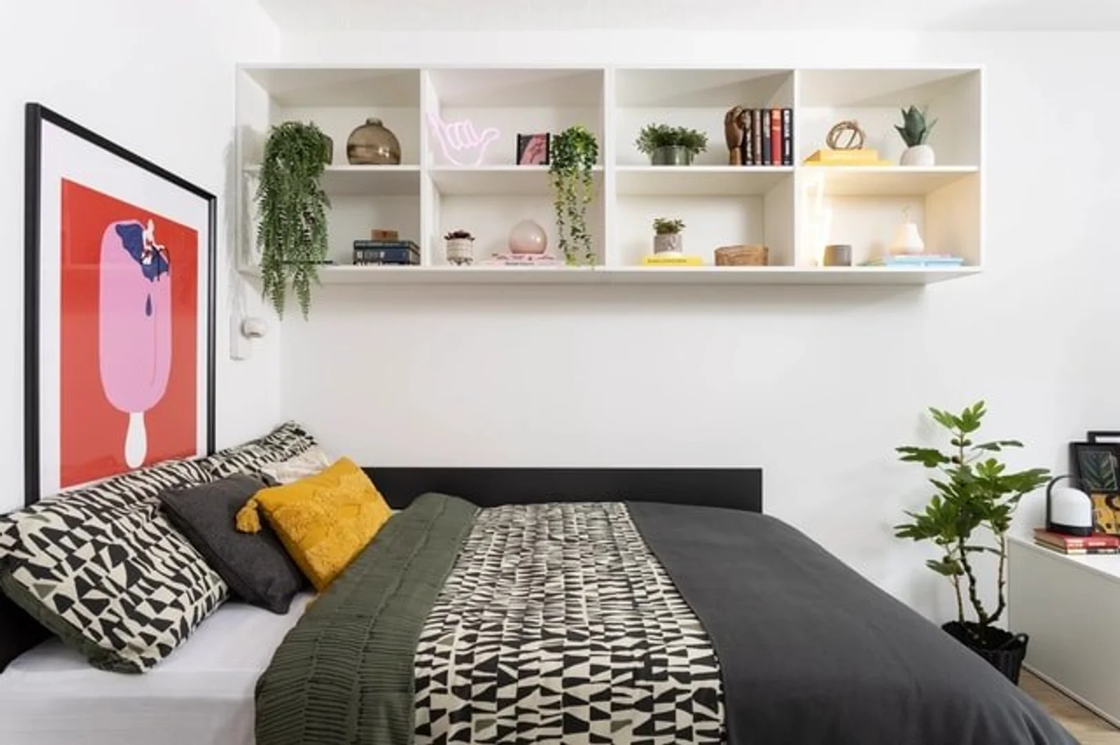 Habitación para estudiantes en  con modernas comodidades