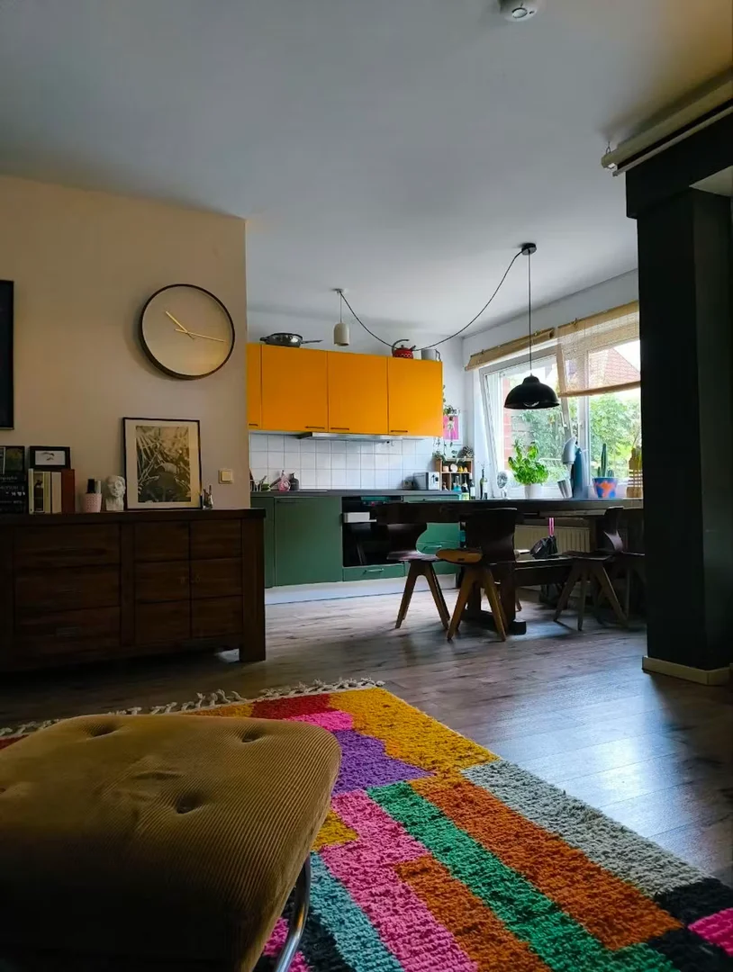 Chambre à louer dans un appartement d'étudiant à , entièrement meublée