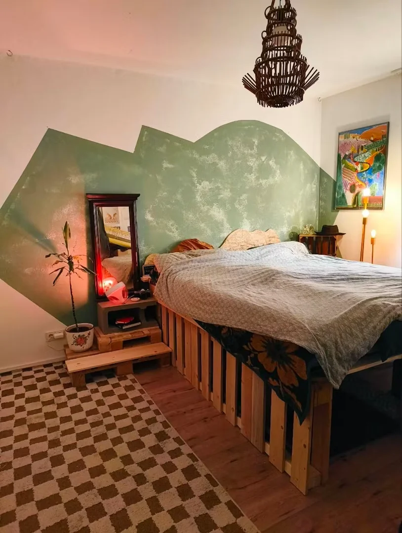 Chambre à louer dans un appartement d'étudiant à , entièrement meublée