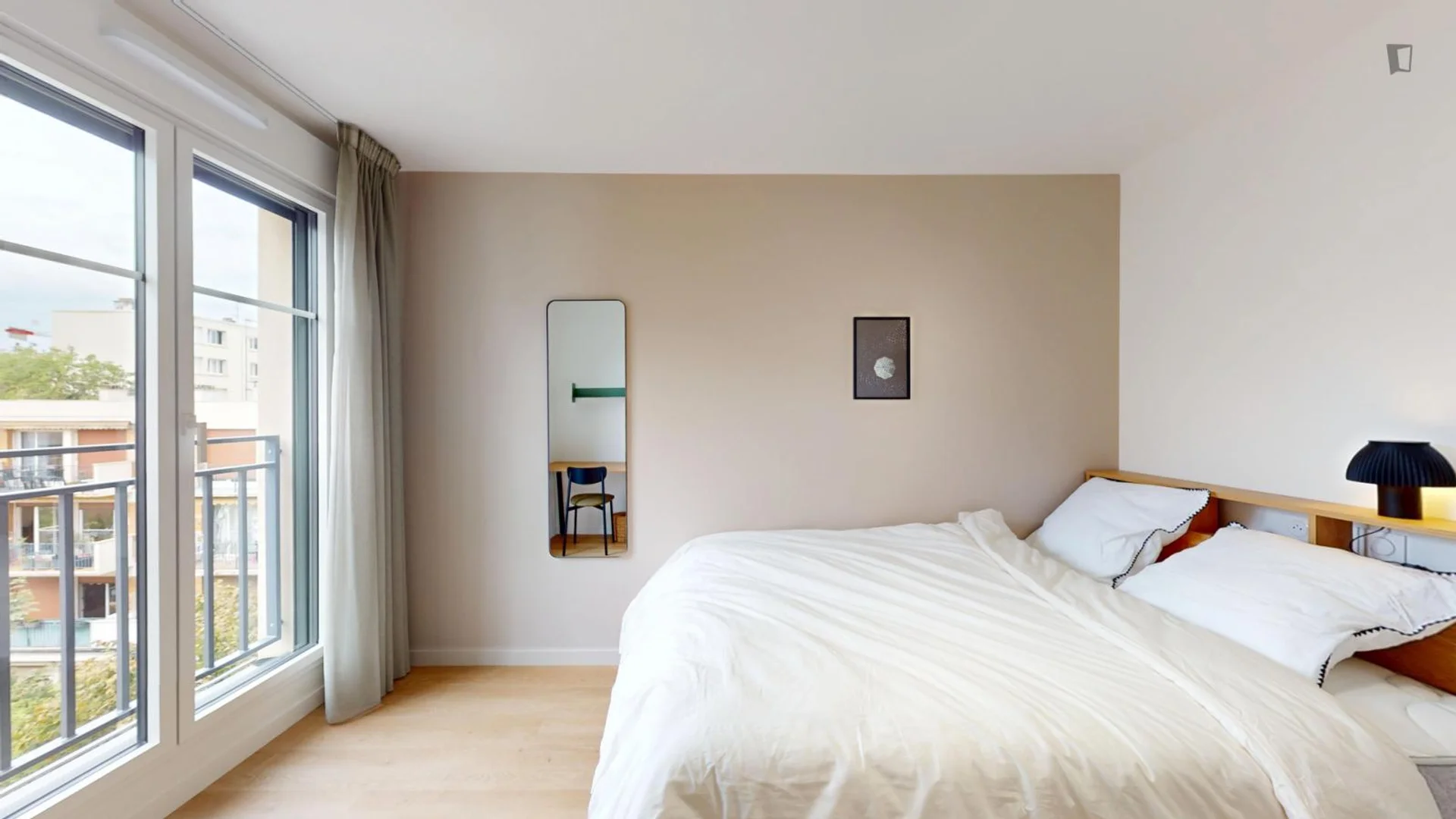 Chambre à louer dans un appartement d'étudiant à , entièrement meublée