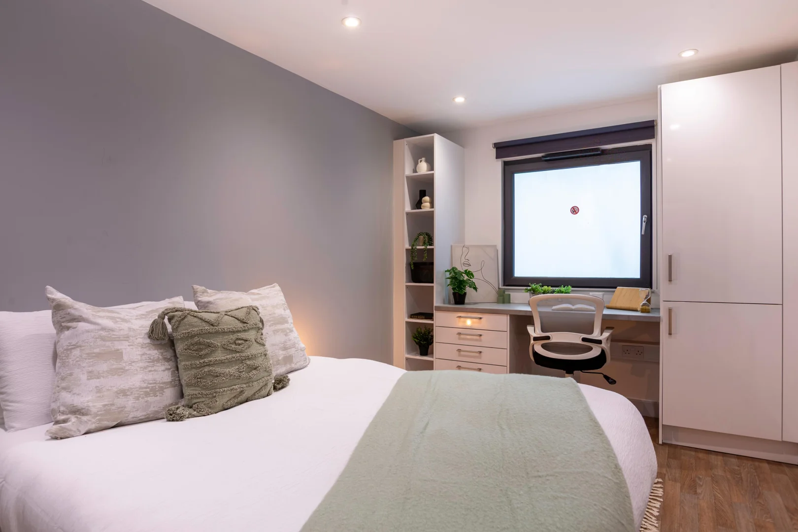 Habitación para estudiantes en  con modernas comodidades