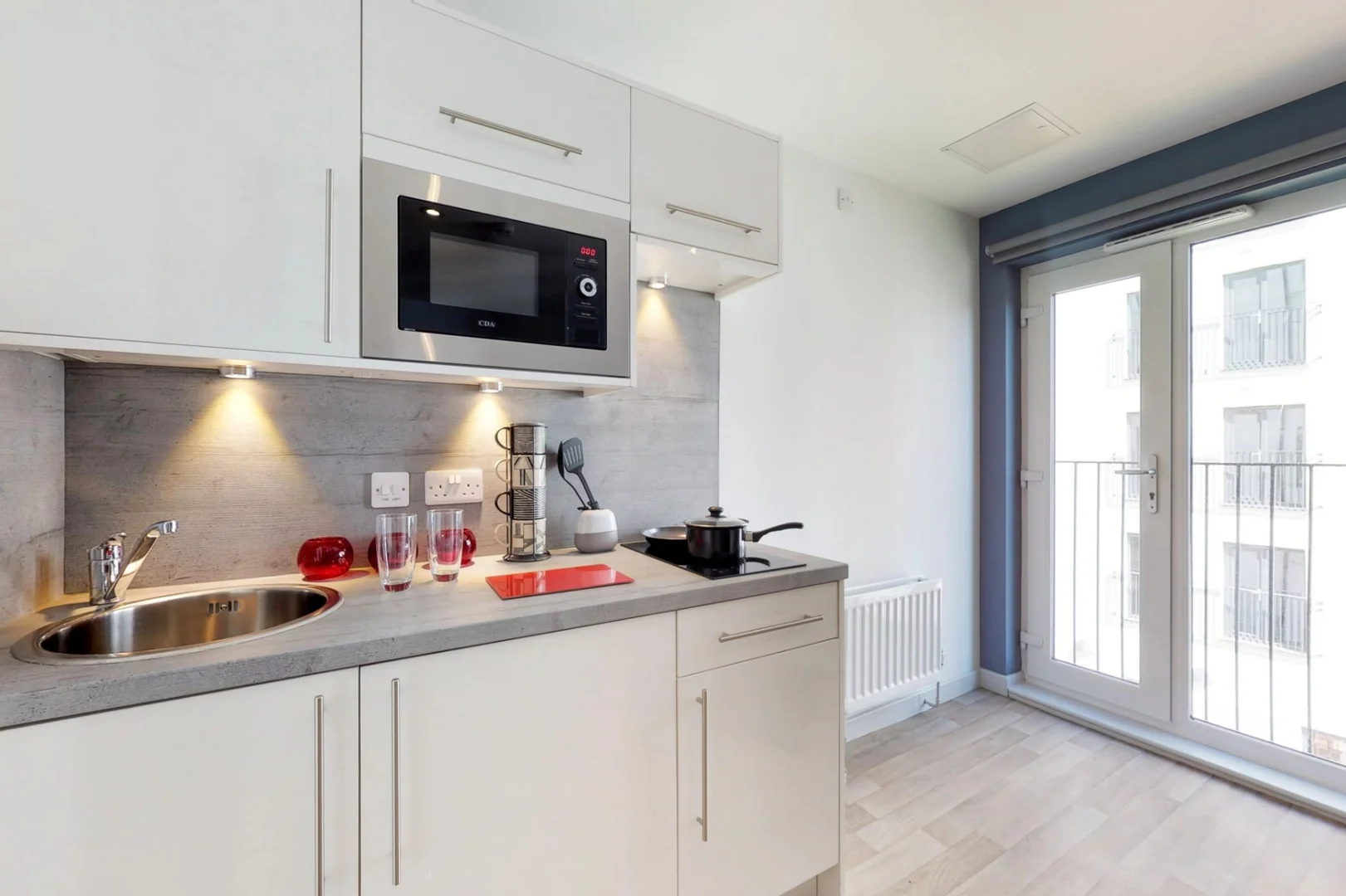 Convenient studio apartment for student living in 