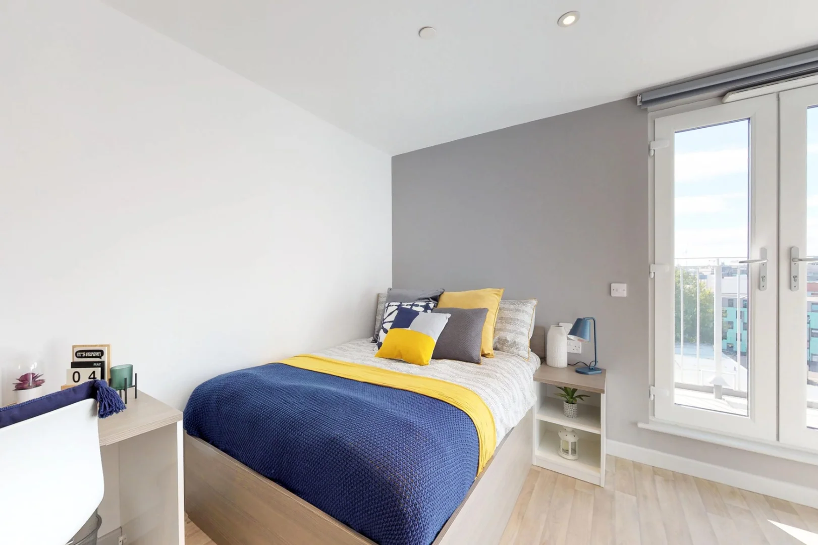Chambre à louer dans un appartement d'étudiant à , entièrement meublée
