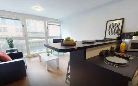Habitación privada en residencia en 211 Hathersage Rd, Manchester M13 0JQ, United Kingdom           , imagen 6 de 23