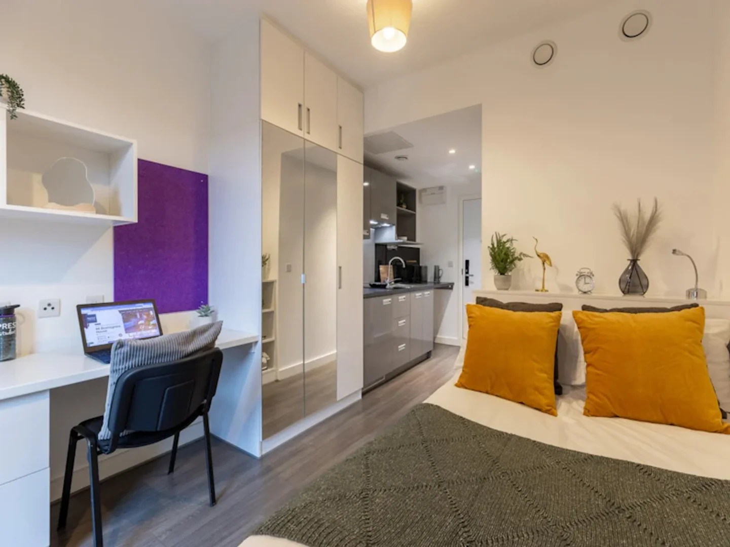 Chic studio apartment near campus in