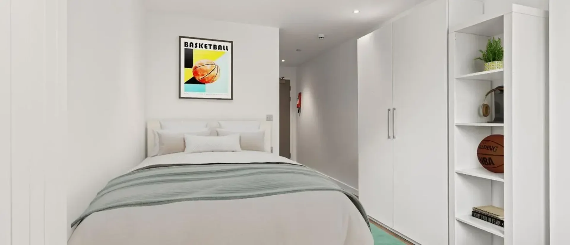 Habitación acogedora para estudiantes disponible en 