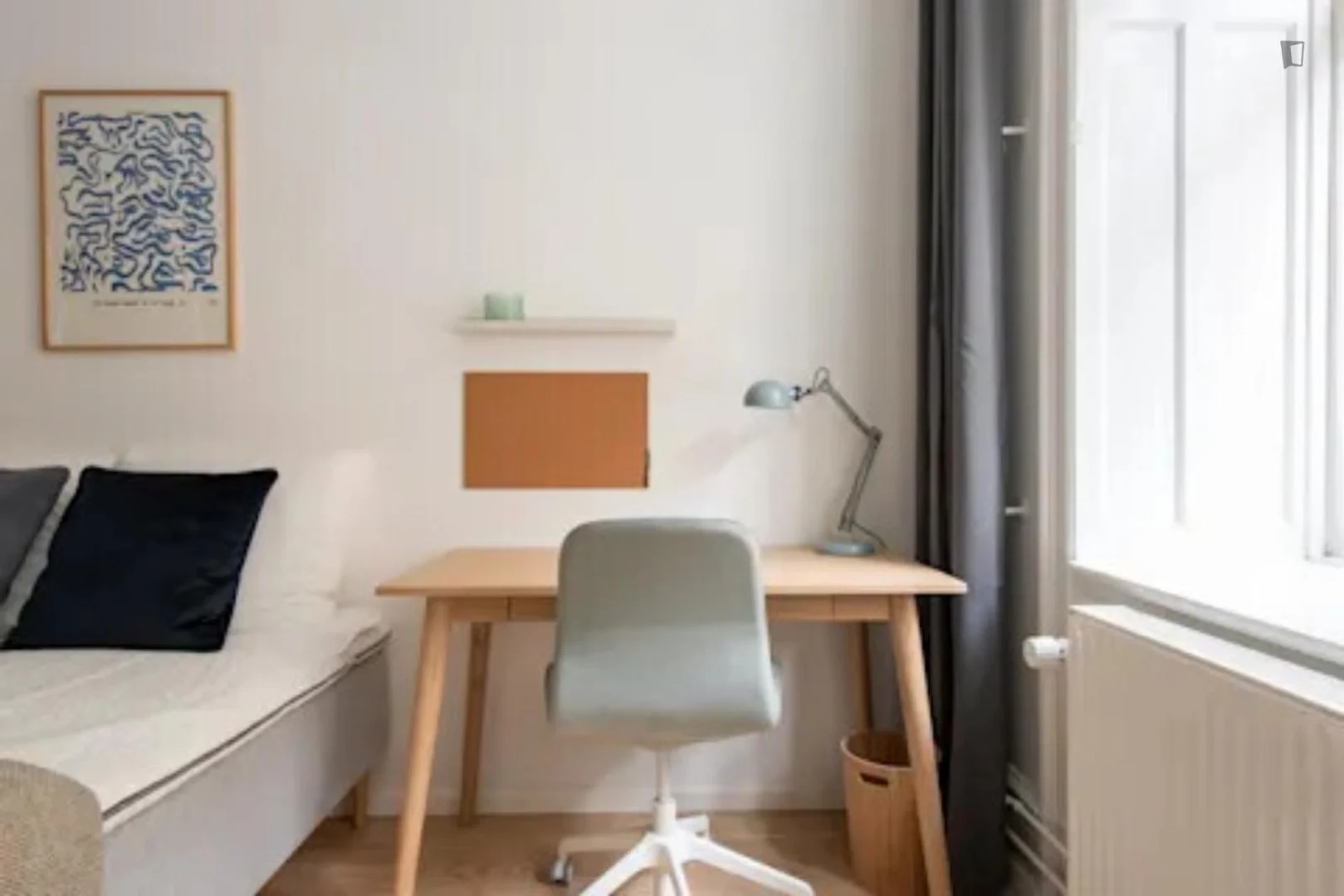 Habitación para estudiantes en con modernas comodidades
