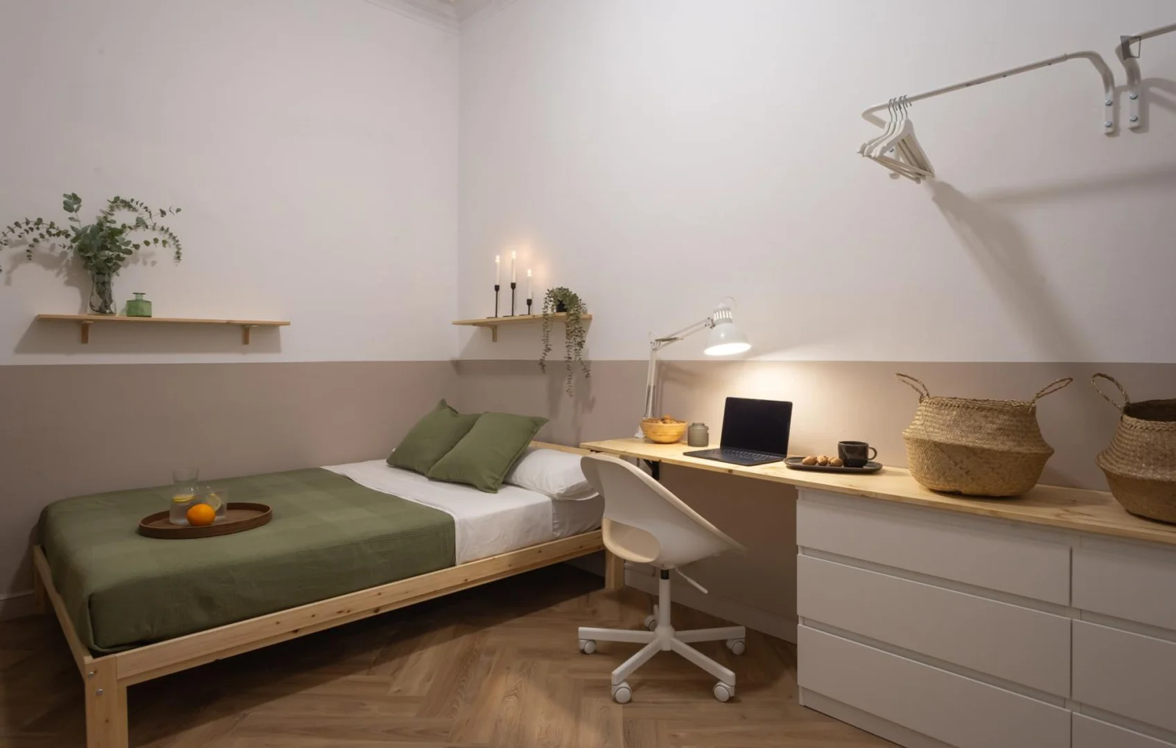 Quarto de estudante funcional perfeito para estudar em 