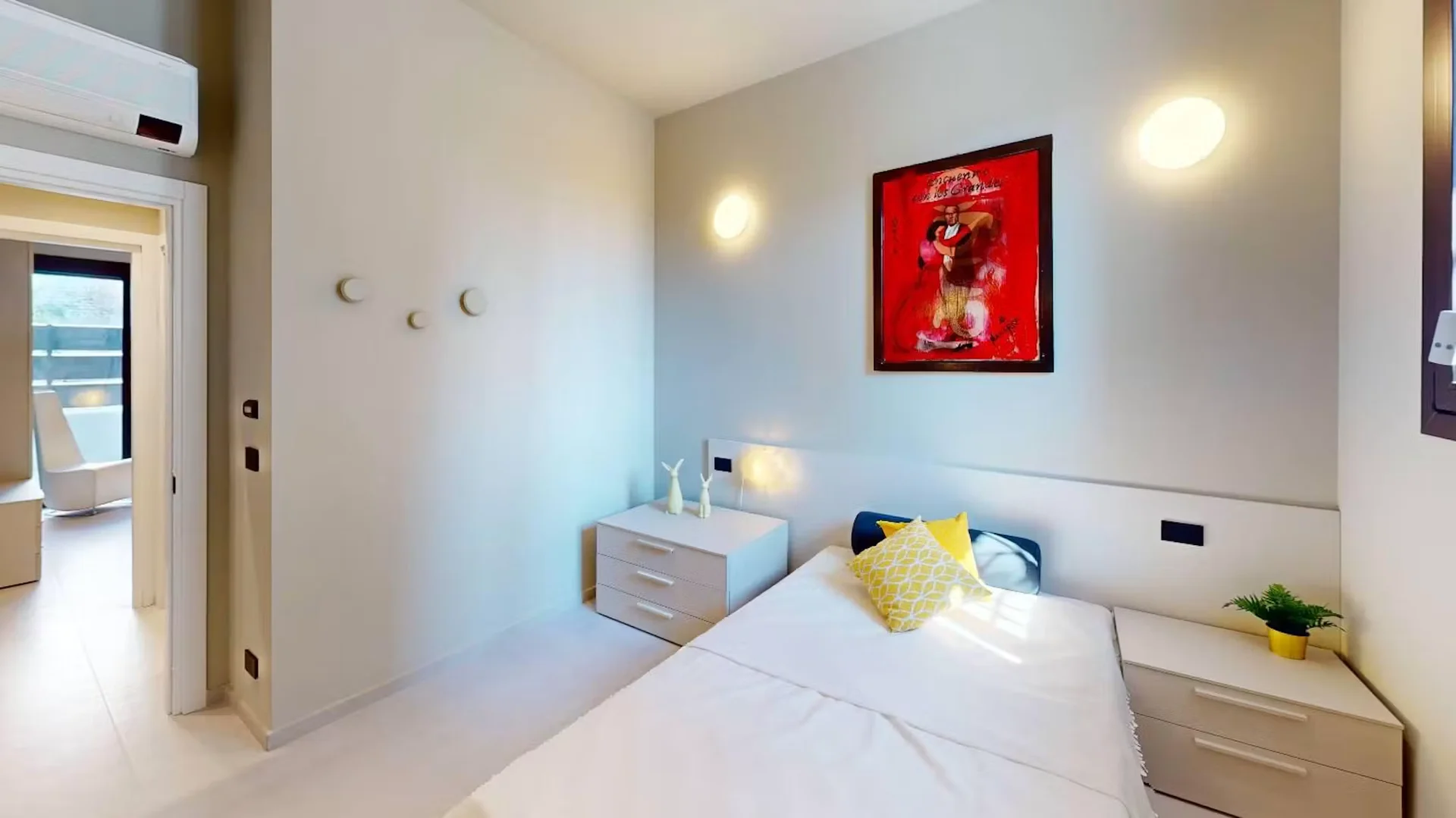 Habitación en apartamento estudiantil en alquiler en , completamente amueblado