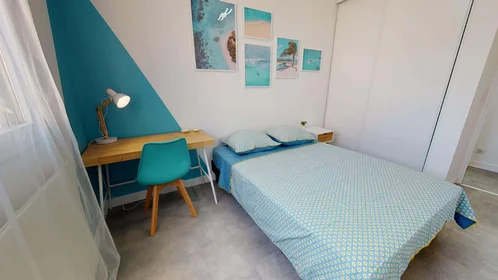 Private room at 67 Rue Hippolyte Kahn, 69100 Villeurbanne, France, image 2 of 15