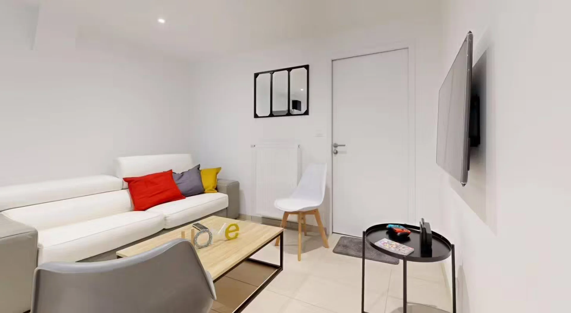 Habitación asequible para estudiantes con buena iluminación en 