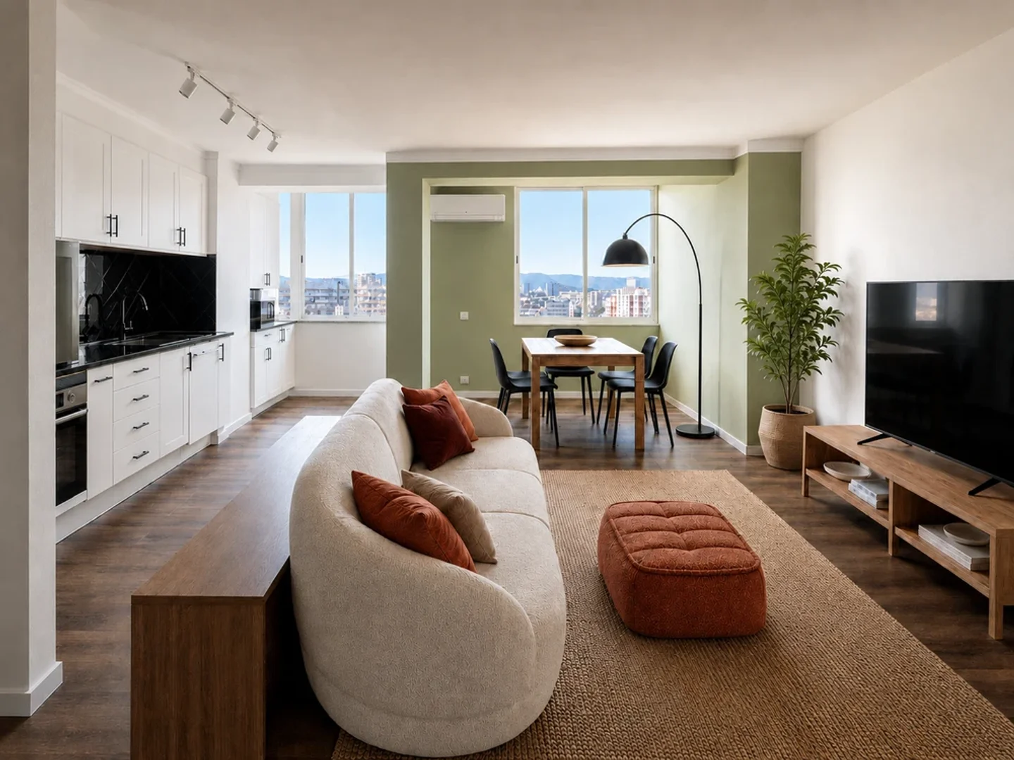 Chambre à louer dans un appartement d'étudiant à , entièrement meublée