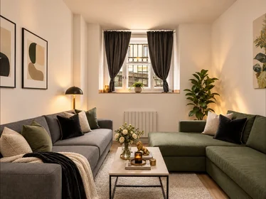 Modern and bright flat in {area}