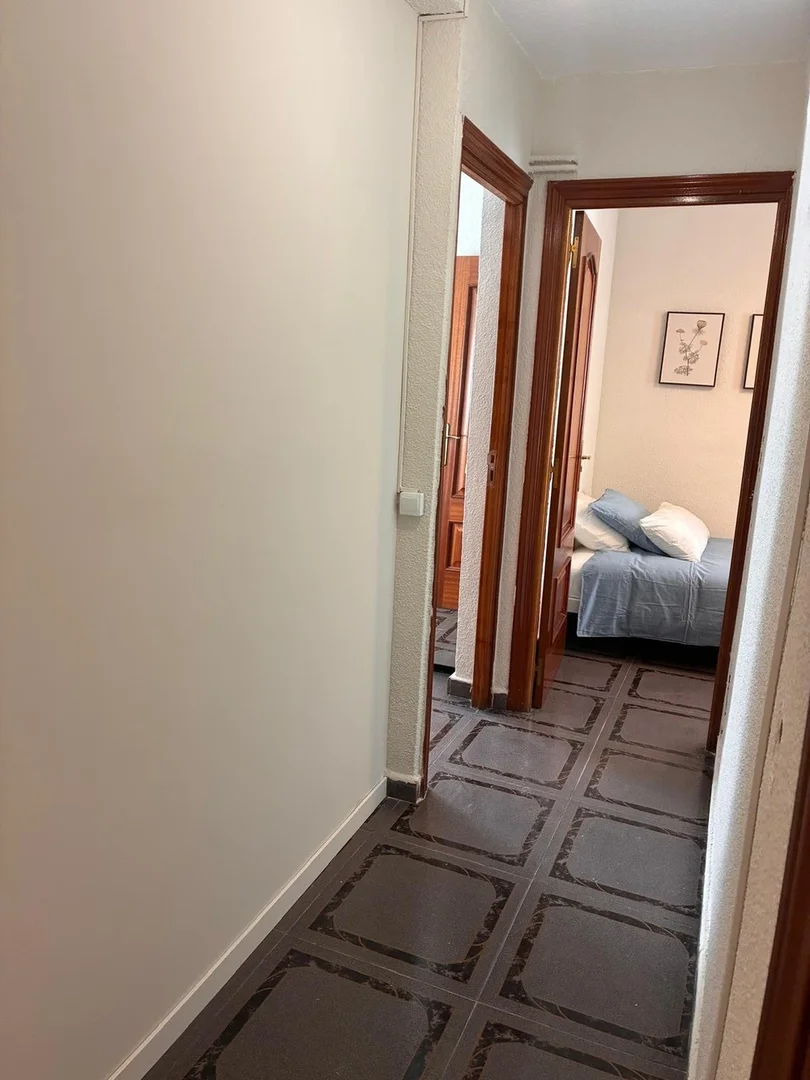 'da öğrenciler için yeterli aydınlatmaya sahip uygun fiyatlı oda