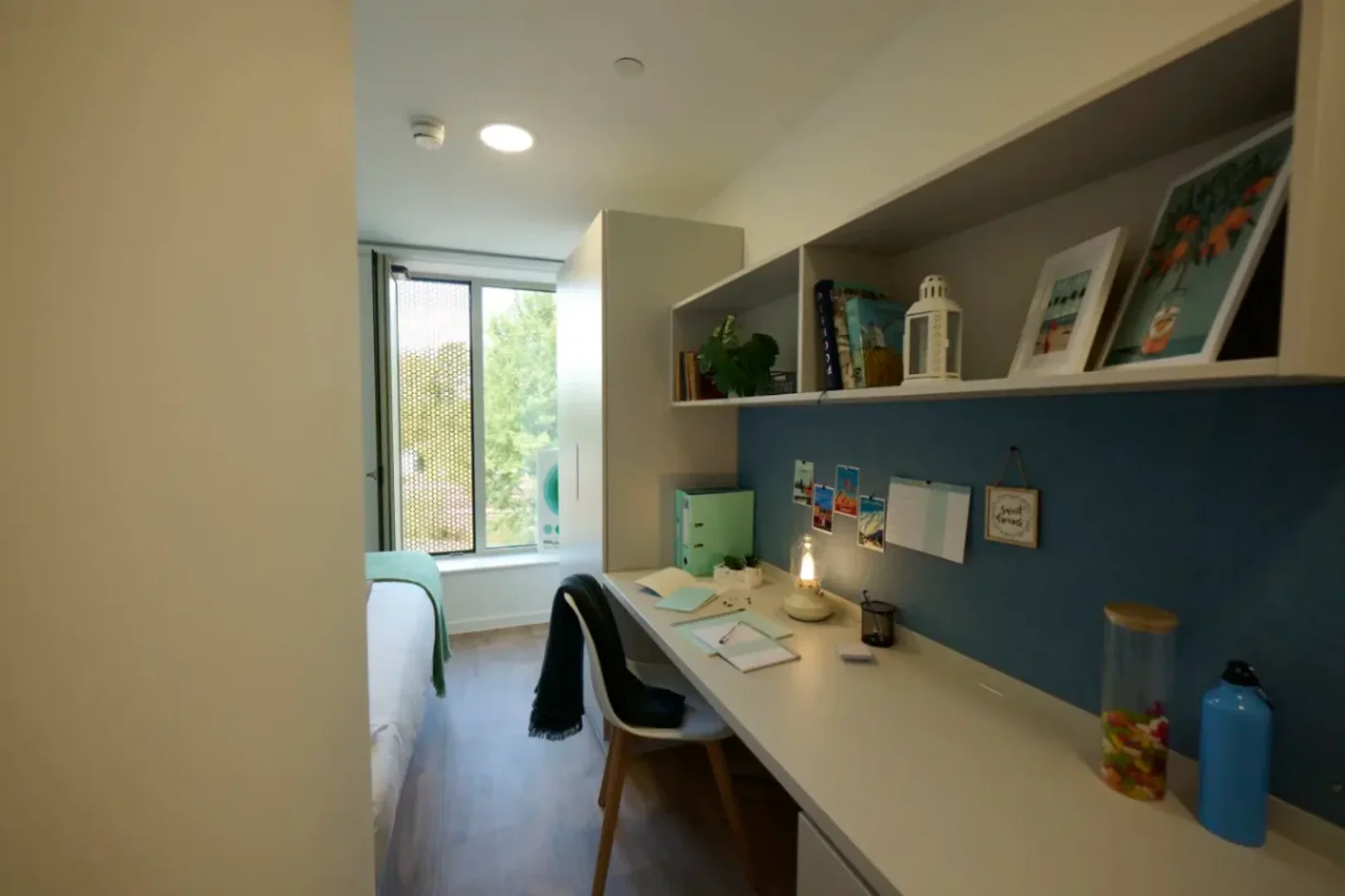 Comfortable and spacious student room in 
