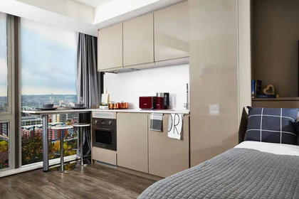 Logement entier en résidence à 40 Charter Sq, Sheffield City Centre, Sheffield S1 1BA, United Kingdom, image 25 de 29