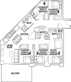 Privatzimmer in der West Gorham Street, bild 1 von 10