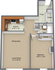 Privatzimmer in der South Cottage Grove Avenue, bild 1 von 16