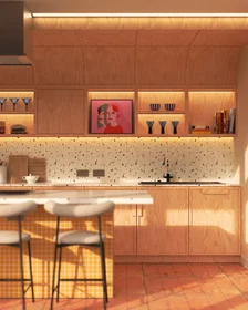 Studio in residence at Strawberry Place, image 3 of 6