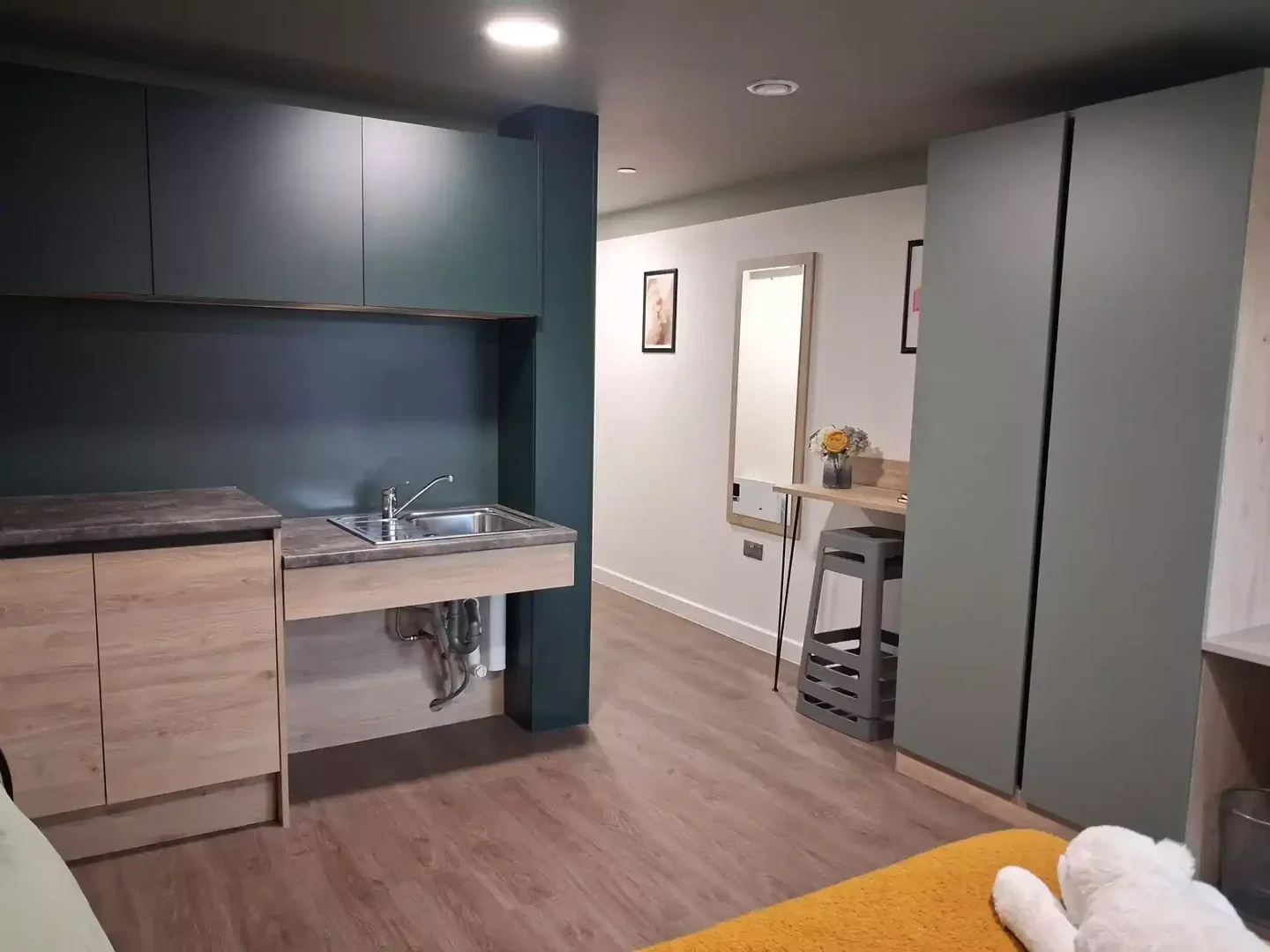 Chic studio apartment near campus in 
