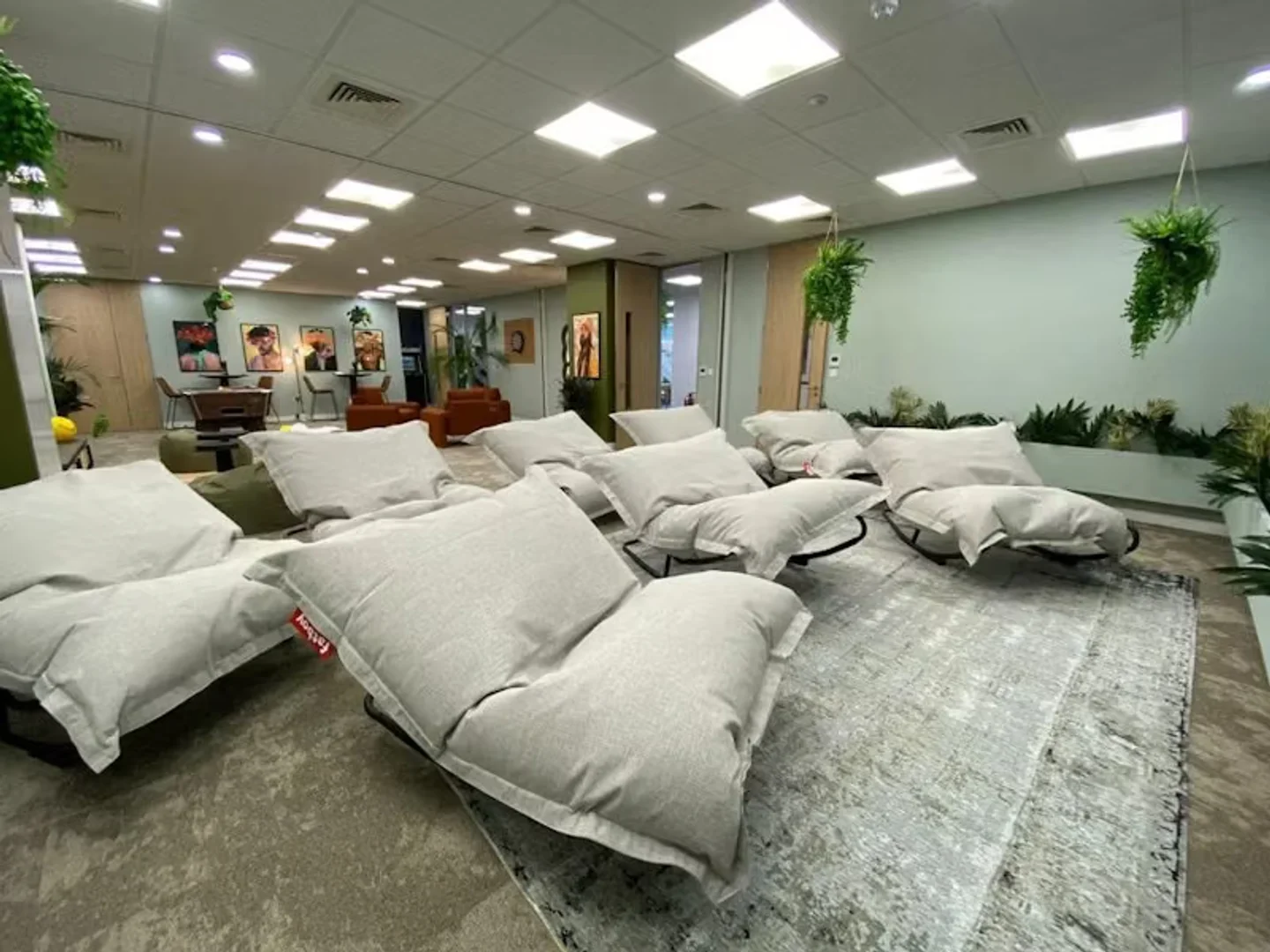 Student room in  with study area and shared facilities