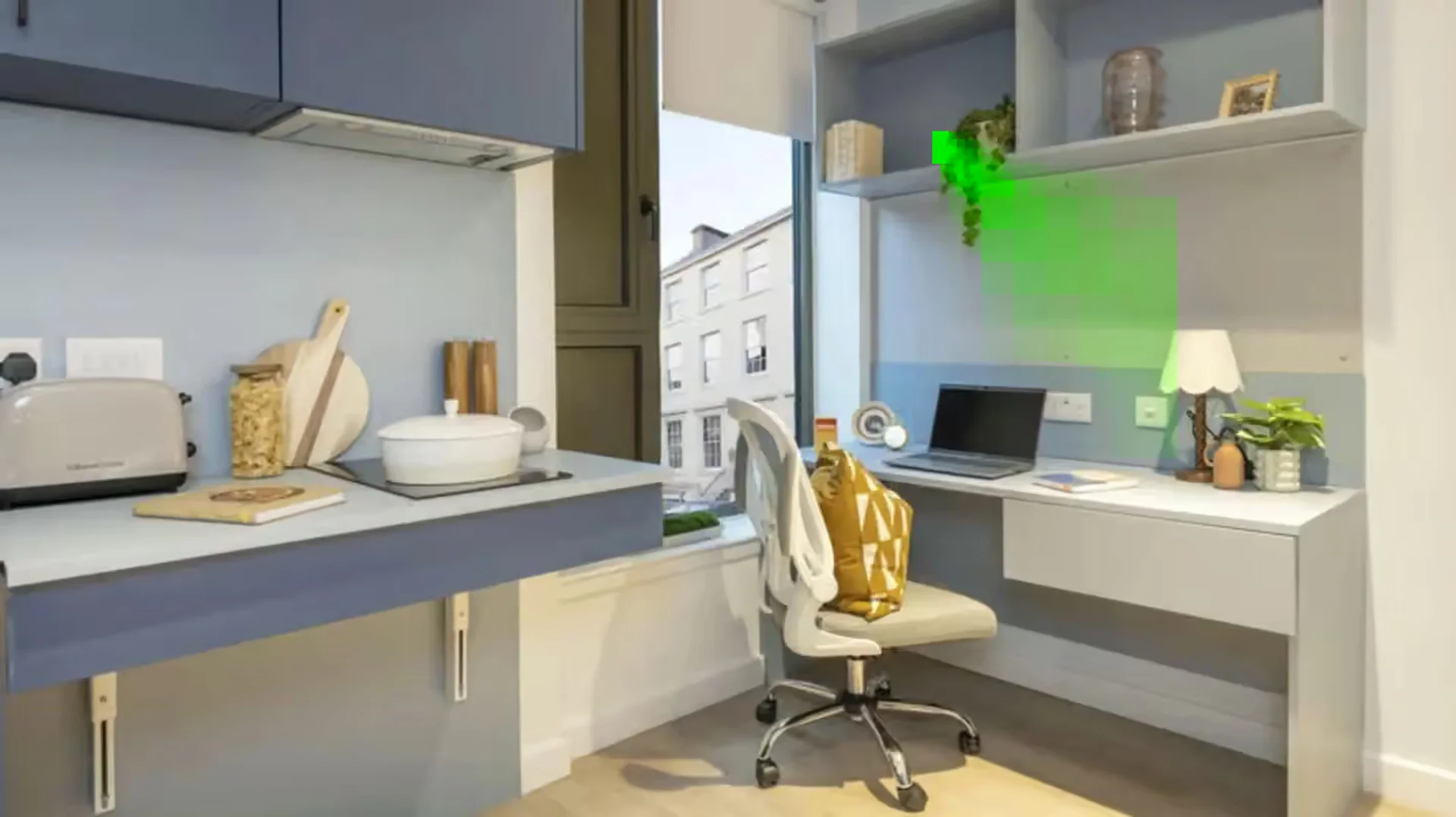 Studio moderne pour étudiants avec toutes les commodités dans 