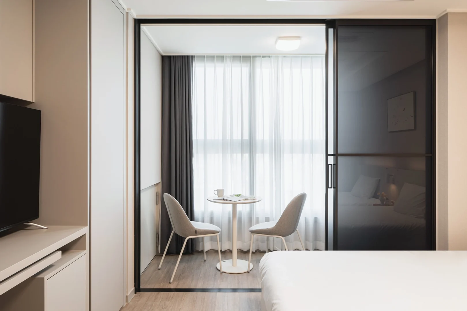 Asequible apartamento estudio con características esenciales en