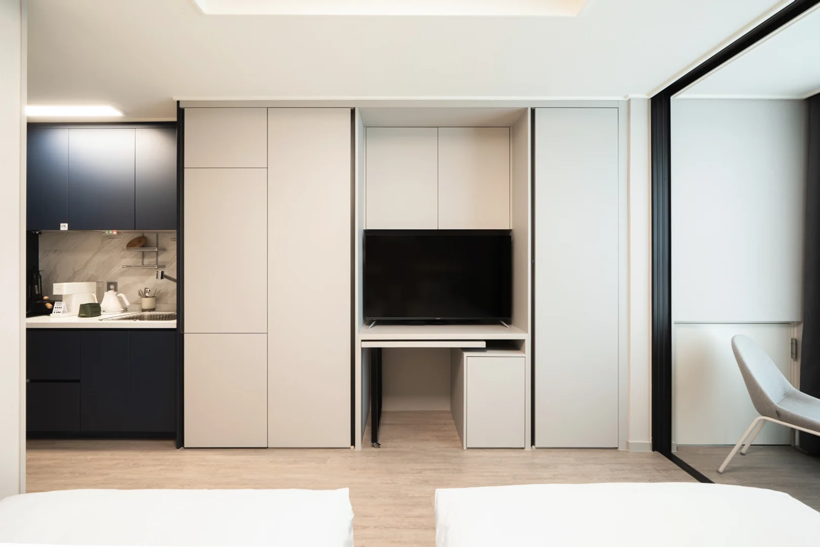 Estudio compacto ideal para estudiantes en