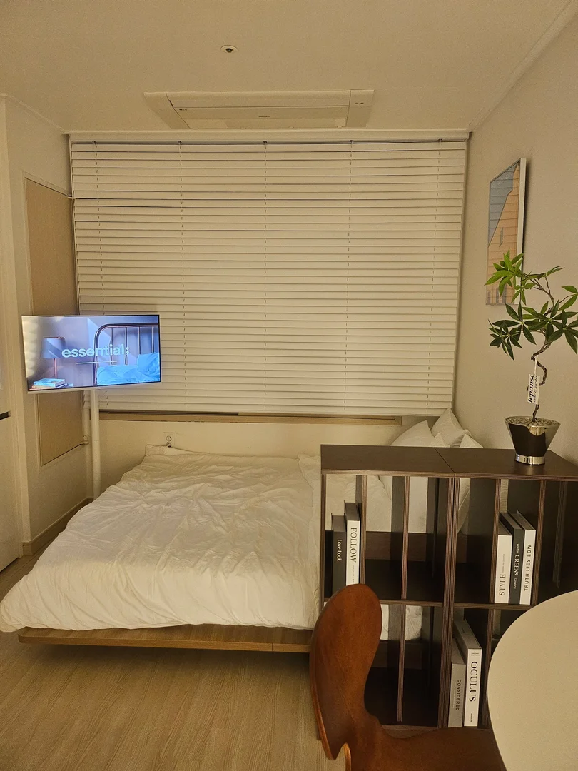 Estudio compacto ideal para estudiantes en