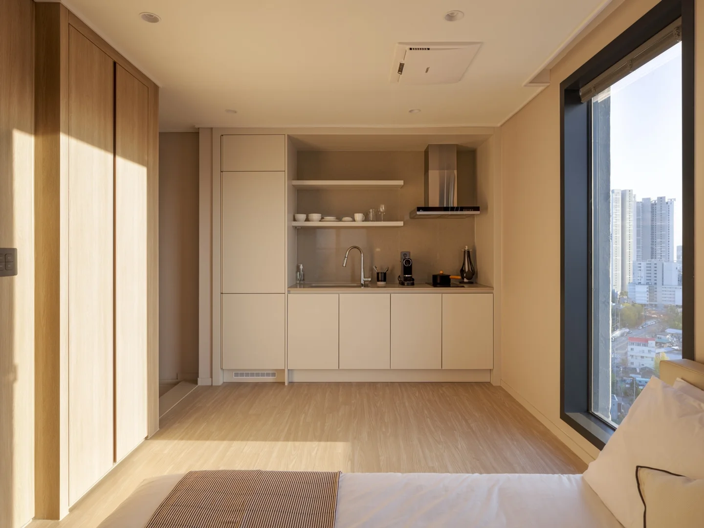 Asequible apartamento estudio con características esenciales en 