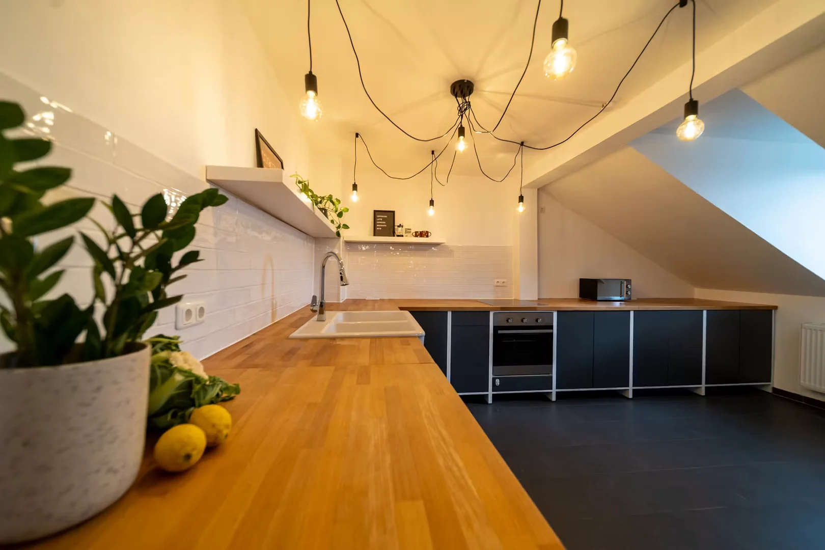 Affordable room for students with ample lighting in 