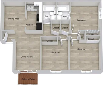 Quarto privado em Cascade Road, imagem 1 de 10