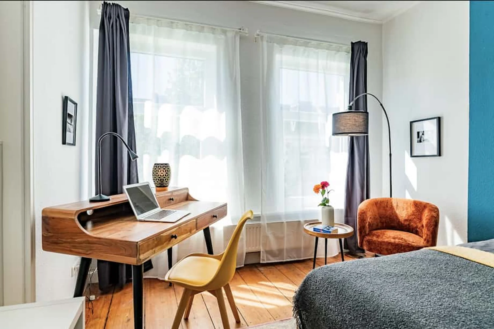 Quarto para alugar em apartamento de estudantes em , totalmente mobilado