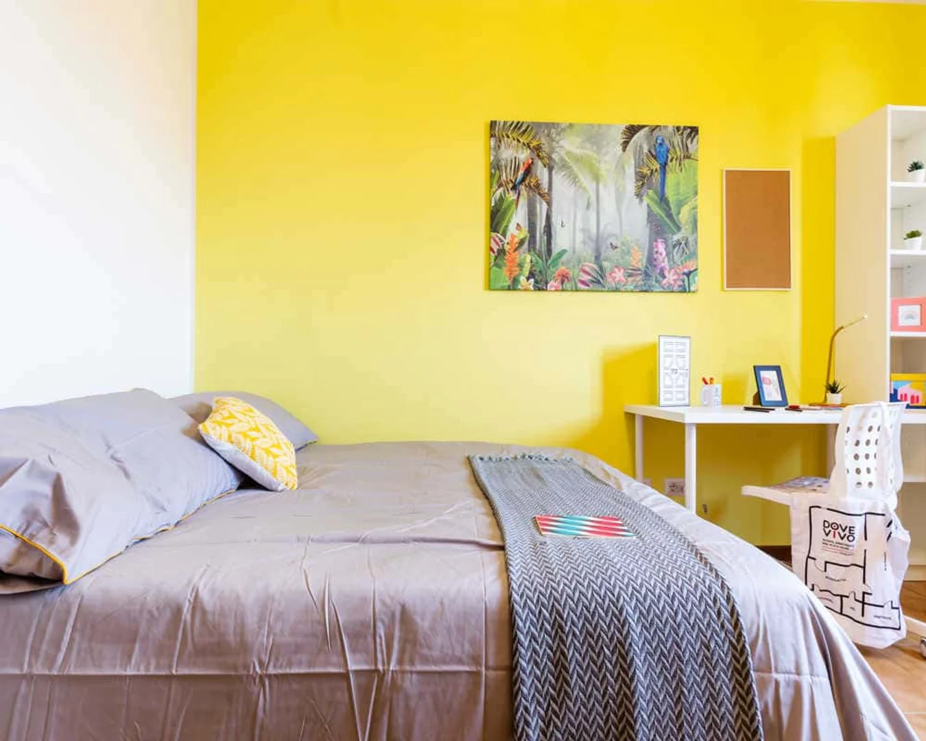 Quarto de estudante funcional perfeito para estudar em 