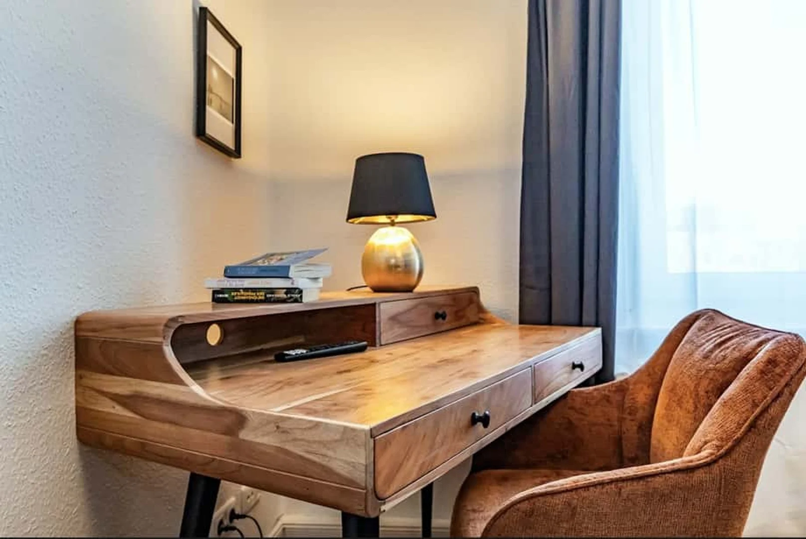 Quarto amigo do estudante em  com comodidades modernas