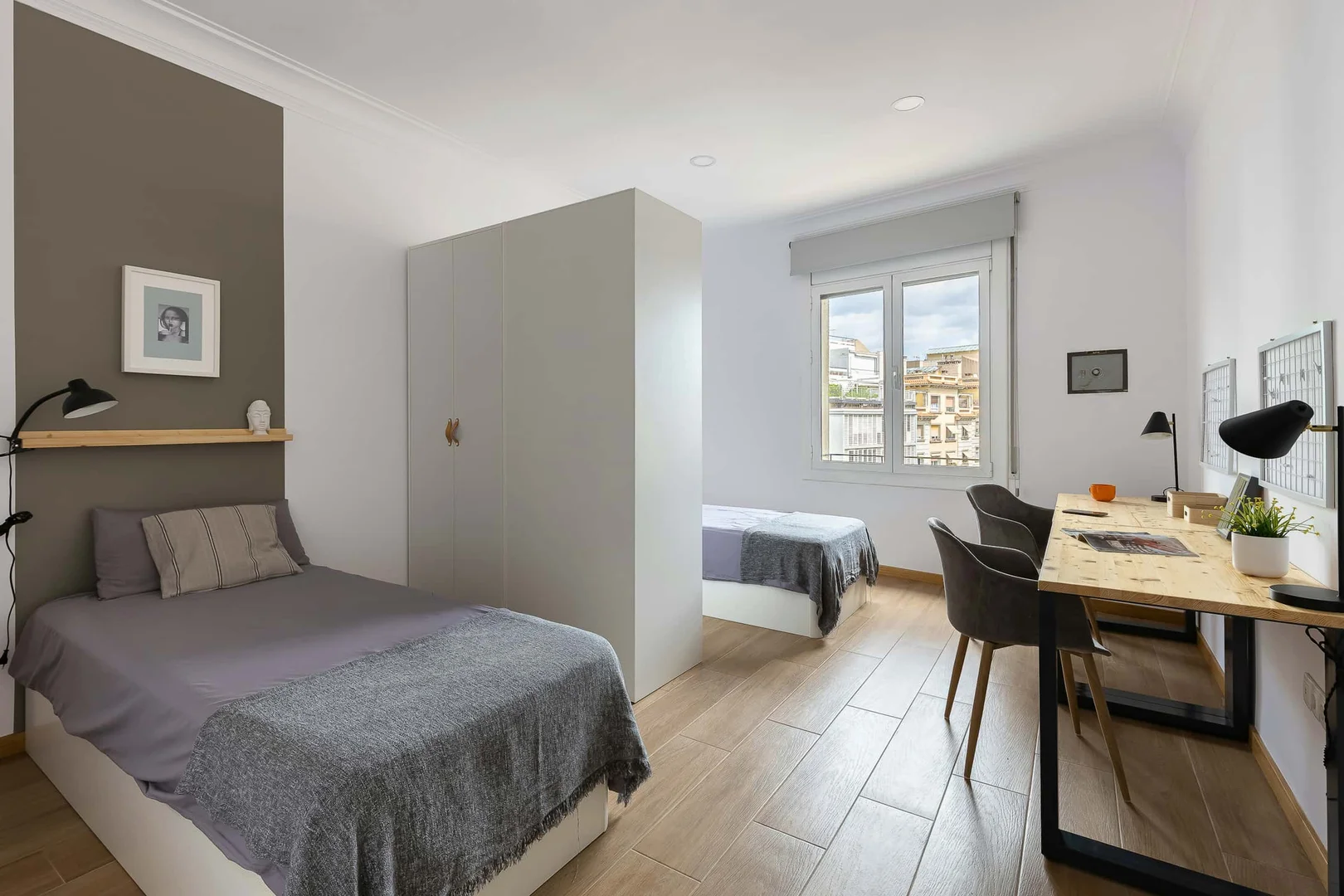 Habitación estudiantil económica con ubicación conveniente en 