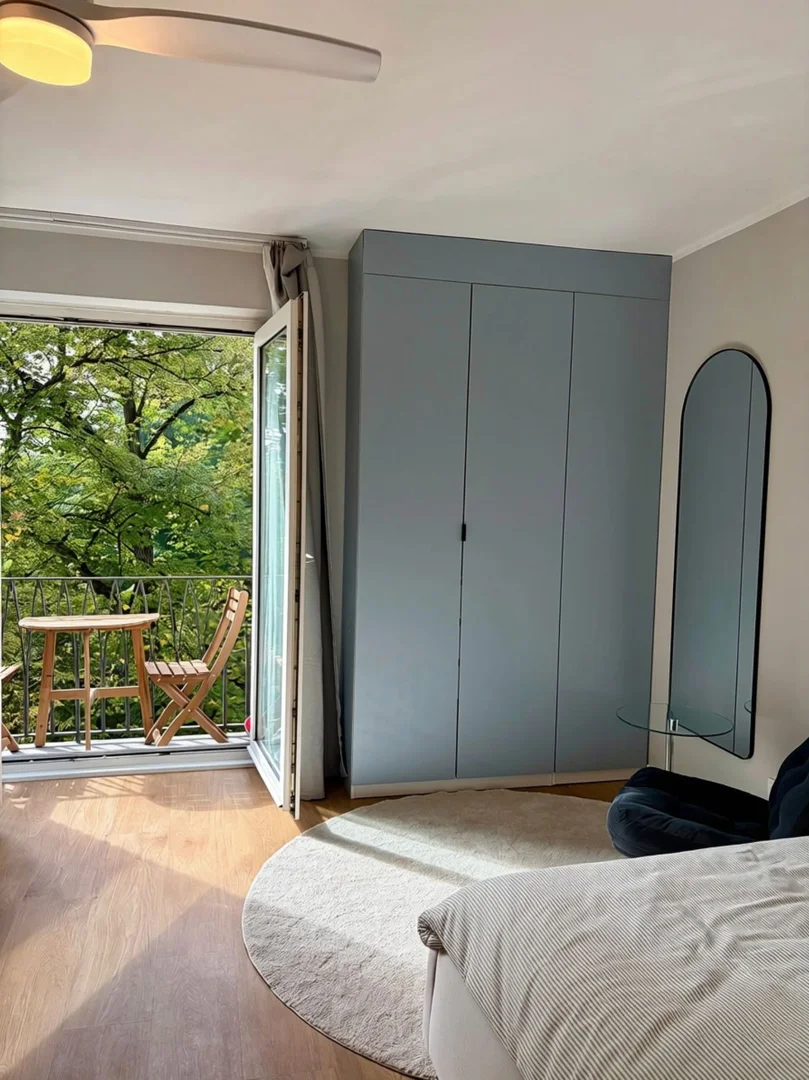 Quarto amigo do estudante em  com comodidades modernas