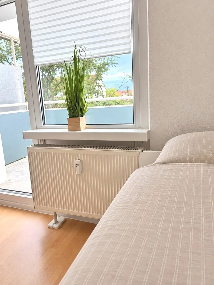 Habitación asequible para estudiantes con buena iluminación en 