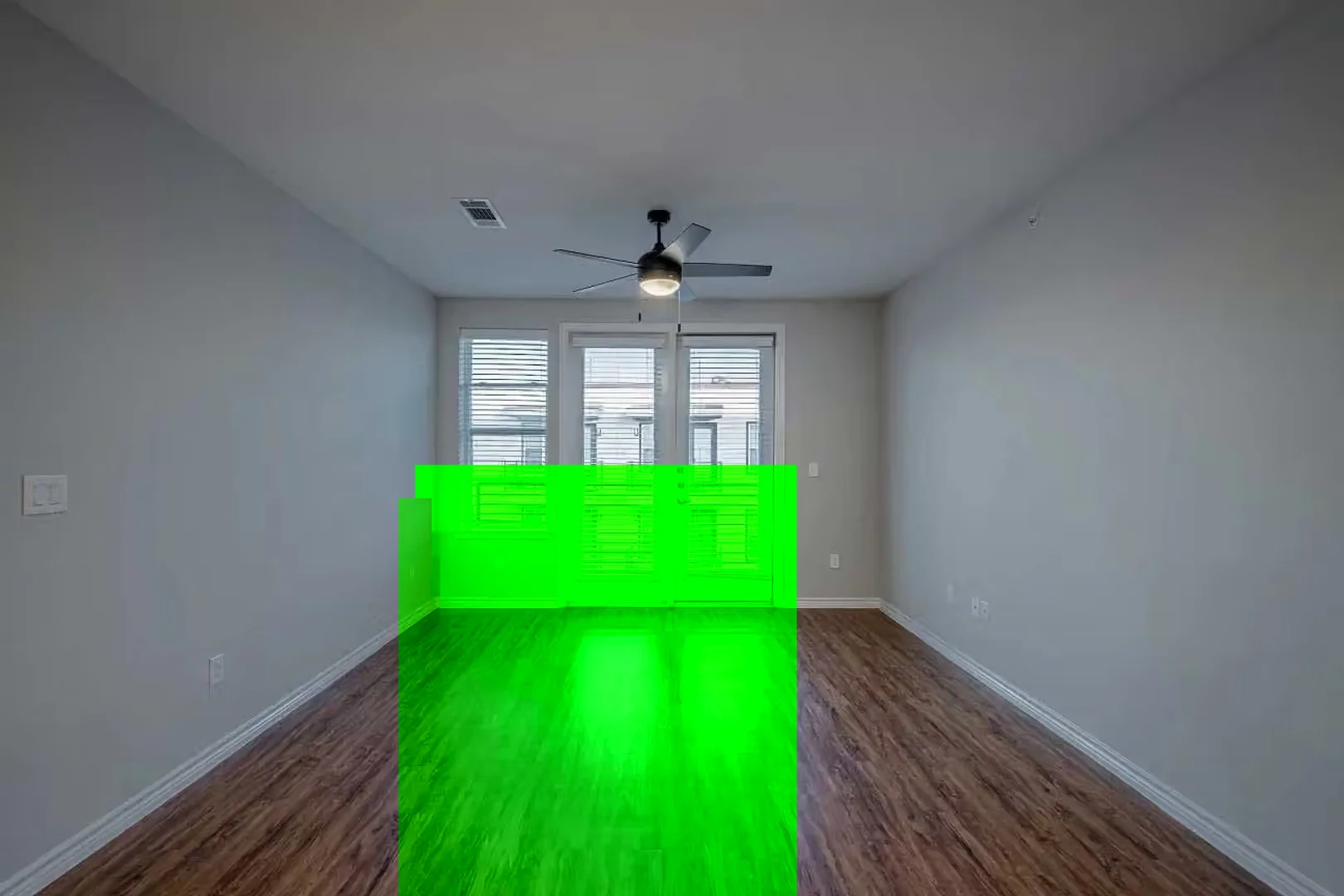 Comfortable and spacious student room in