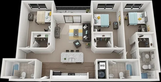Privatzimmer in der Pulaski Street, bild 1 von 10