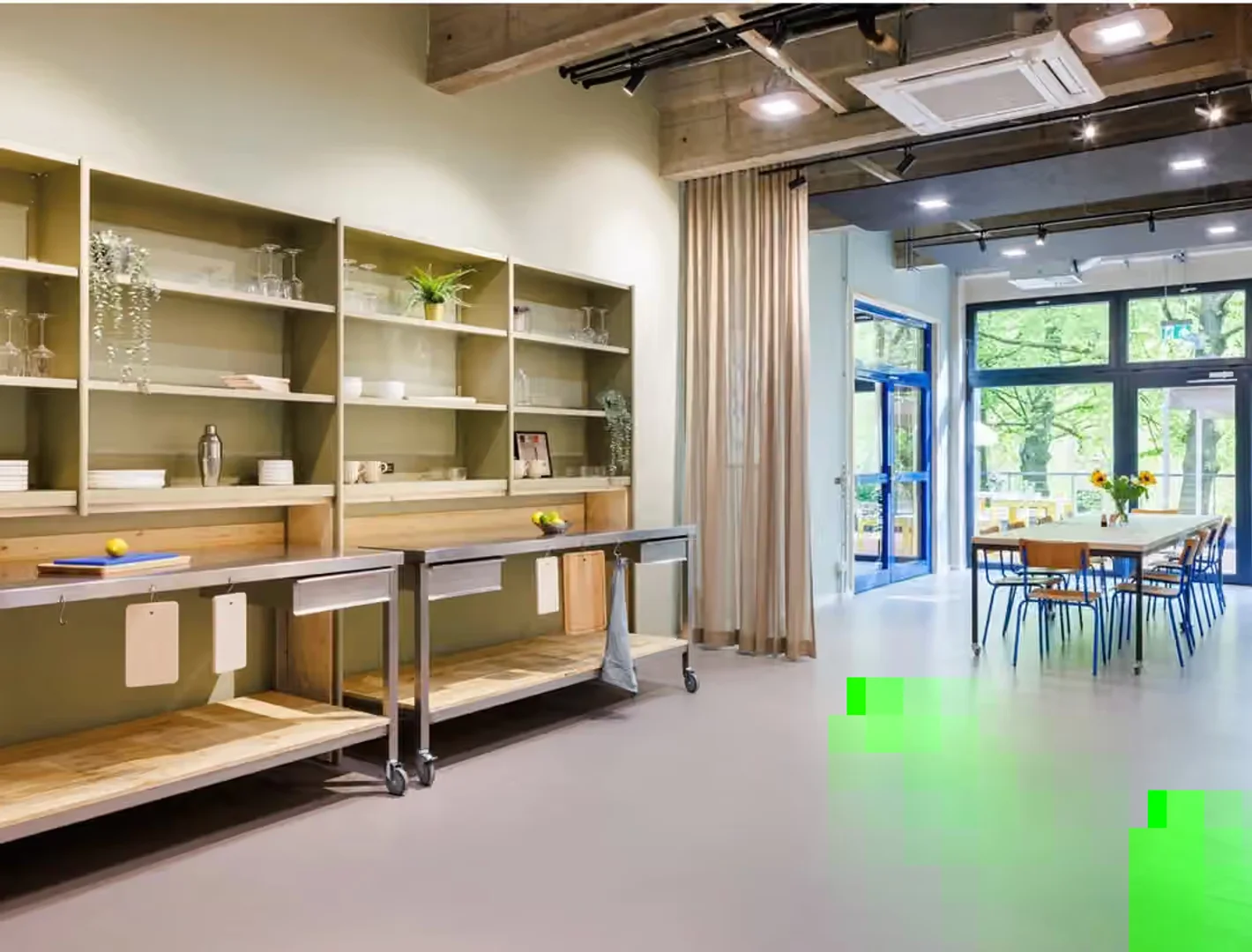 Studio entièrement équipé pour les étudiants dans 