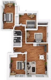 Özel oda konumu Chestnut Street, 1 9 görüntüsü