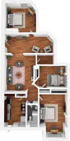 Quarto privado em Chestnut Street, imagem 1 de 9