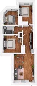 Quarto privado em Chestnut Street, imagem 1 de 9
