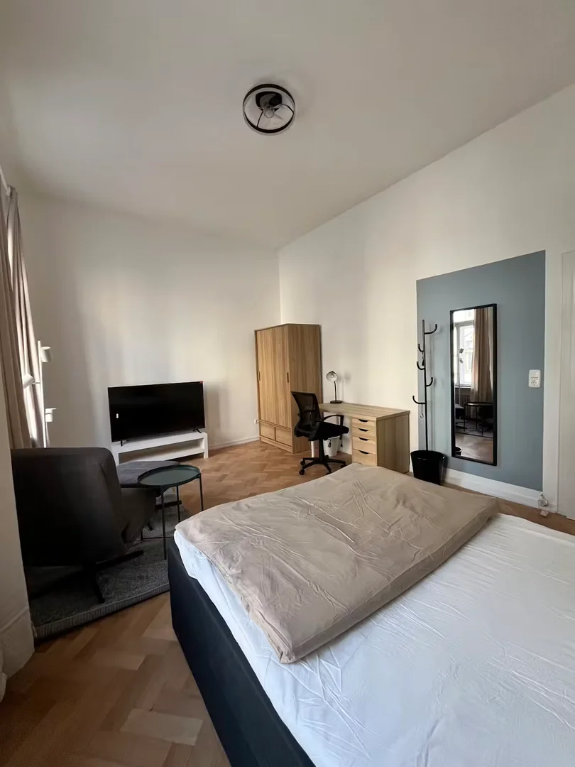 Chambre à louer dans un appartement d'étudiant à , entièrement meublée