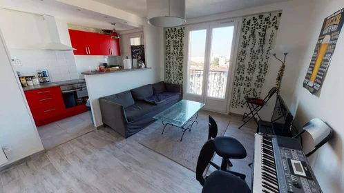 Habitación privada en 5 Bd de Larramet, 31300 Toulouse, France, imagen 14 de 15