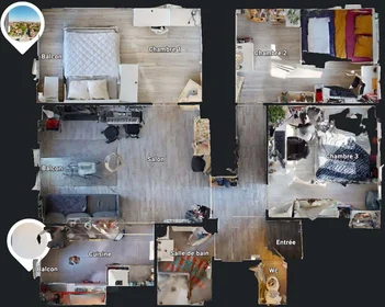 Habitación privada en 5 Bd de Larramet, 31300 Toulouse, France, imagen 10 de 15