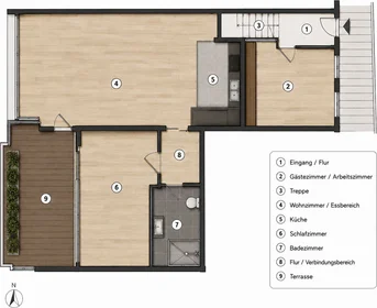 Entire apartment at Wegsfeld, image 8 of 31